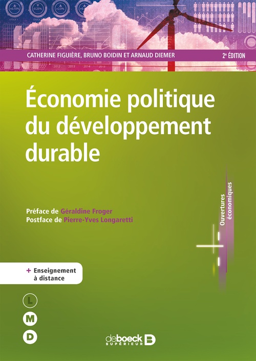 Couverture ebook de Économie politique du développement durable, de Catherine Figuière, Géraldine Forger, Bruno Boidin, Arnaud Diemer