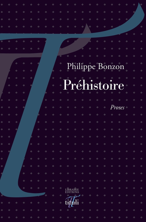 ebook cover of Préhistoire, by Philippe Bonzon