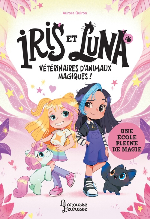 ebook cover of Iris et Luna - Une école pleine de magie, by Aurora Quirón
