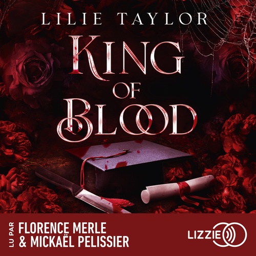 Couverture audiobook de King of blood, de Lilie Taylor
