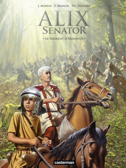 Couverture ebook de Alix Senator (Tome 14) - Le Serment d'Arminius, de Jacques Martin, Valérie Mangin, Thierry Démarez