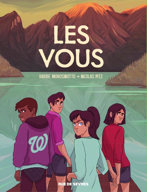 ebook cover of Les Vous, by Davide Morosinotto, Nicolas Pitz