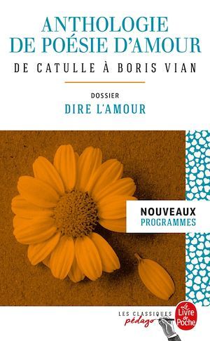 ebook cover of Anthologie de poésie d'amour (Edition pédagogique), by Collectif