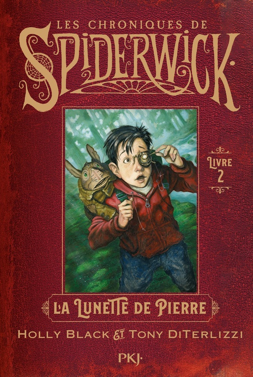 Couverture ebook de Spiderwick - Tome 2 La lunette de pierre, de Tony DiTerlizzi, Holly Black