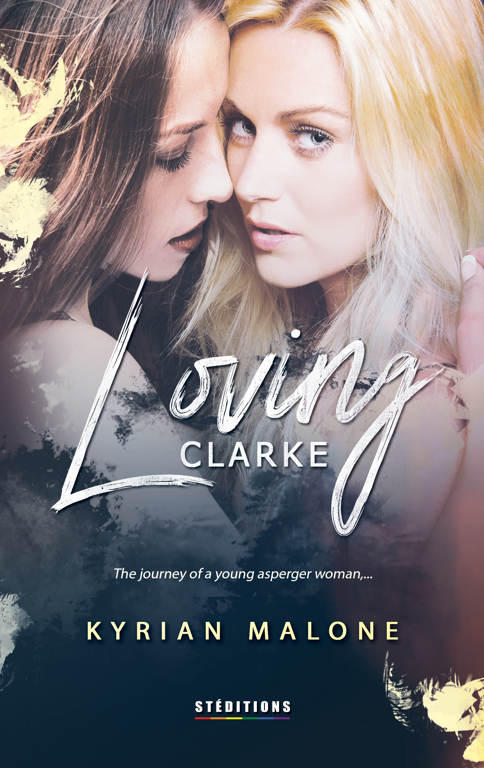 Couverture ebook de Loving Clarke | lesbian book, de Kyrian Malone