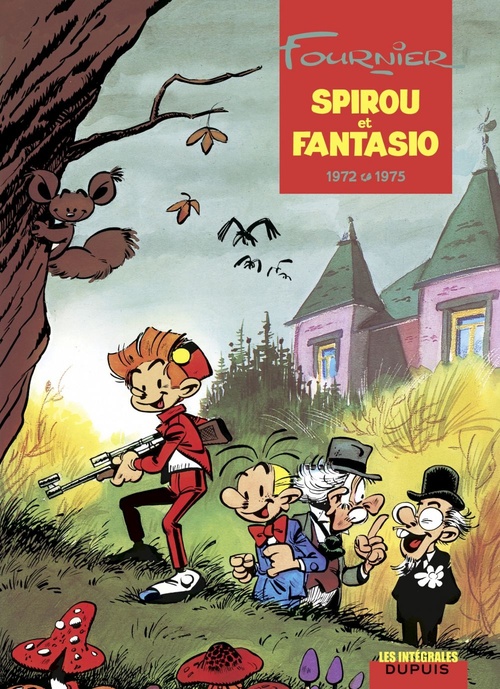 ebook cover of Spirou et Fantasio - L'intégrale - Tome 10 - 1972-1975, by Jean-Claude Fournier
