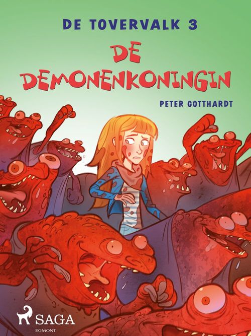 Couverture ebook de De tovervalk 3 - De demonenkoningin, de Peter Gotthardt