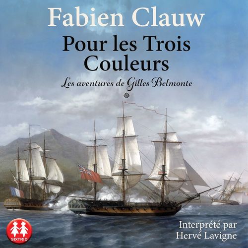 Couverture audiobook de Pour les trois couleurs, de Fabien Clauw