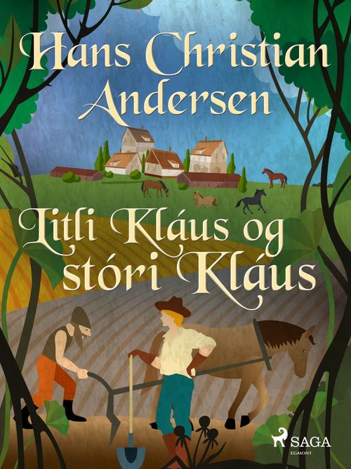 ebook cover of Litli Kláus og stóri Kláus, by H.c. Andersen