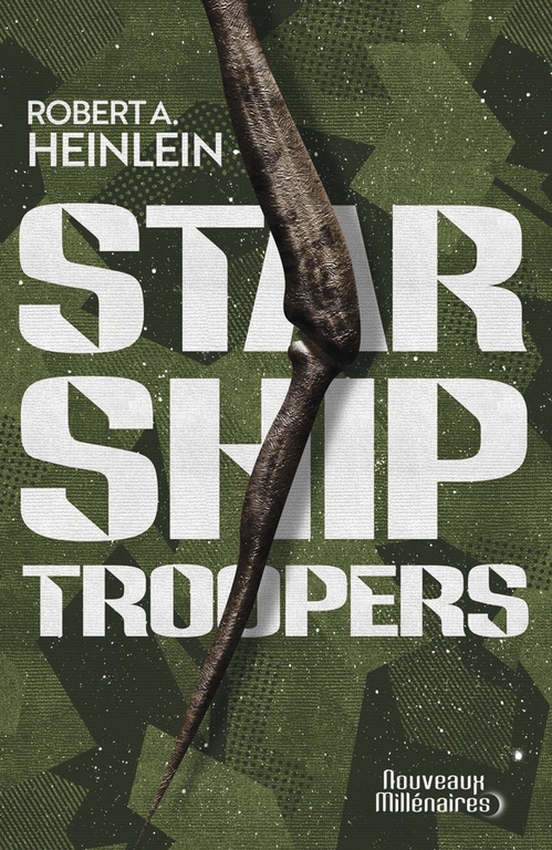 ebook cover of Starship Troopers, by Robert Heinlein