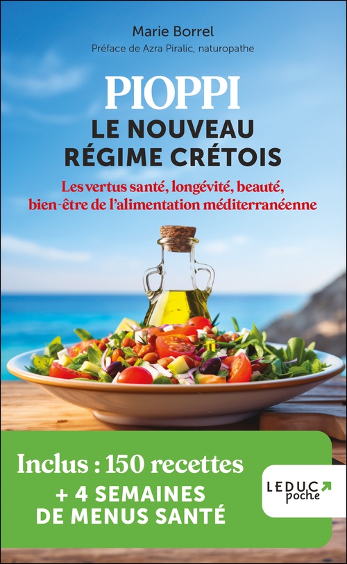 ebook cover of Pioppi : le nouveau régime crétois, by Marie Borrel