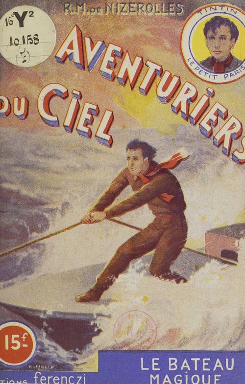 ebook cover of Les aventuriers du ciel (7). Le bateau magique, by Rene-Marcel De Nizerolles