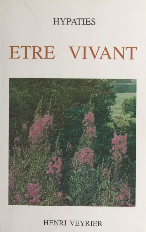 ebook cover of Être vivant, by Hypaties -Pseud.