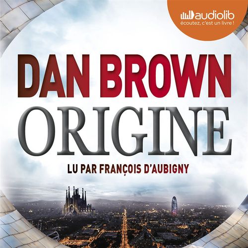 Couverture audiobook de Origine, de Dan Brown