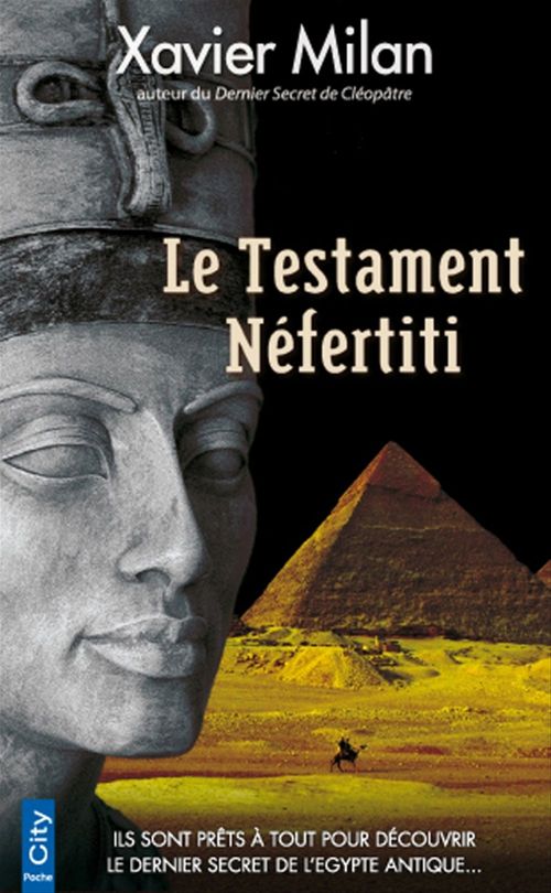 Couverture ebook de Le Testament Nefertiti, de Xavier Milan