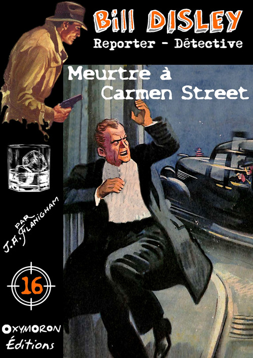 Couverture ebook de Meurtre à Carmen Street, de J. A. Flanigham