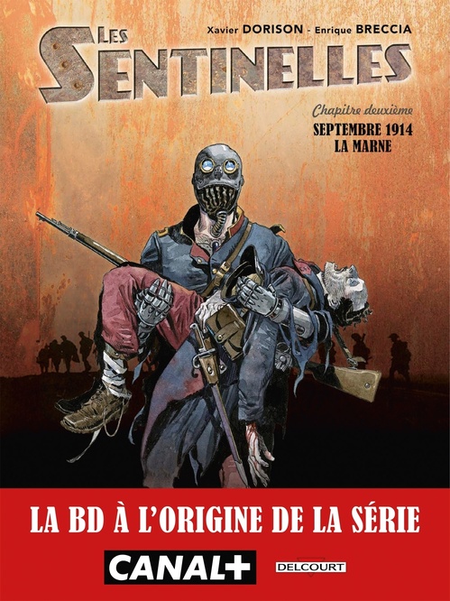 Couverture ebook de Les Sentinelles T02 - La Marne, de Xavier Dorison, Enrique Breccia