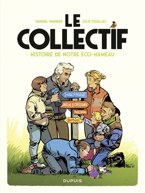 Couverture ebook de Le Collectif - Histoire de notre éco-hameau, de Wambre Samuel