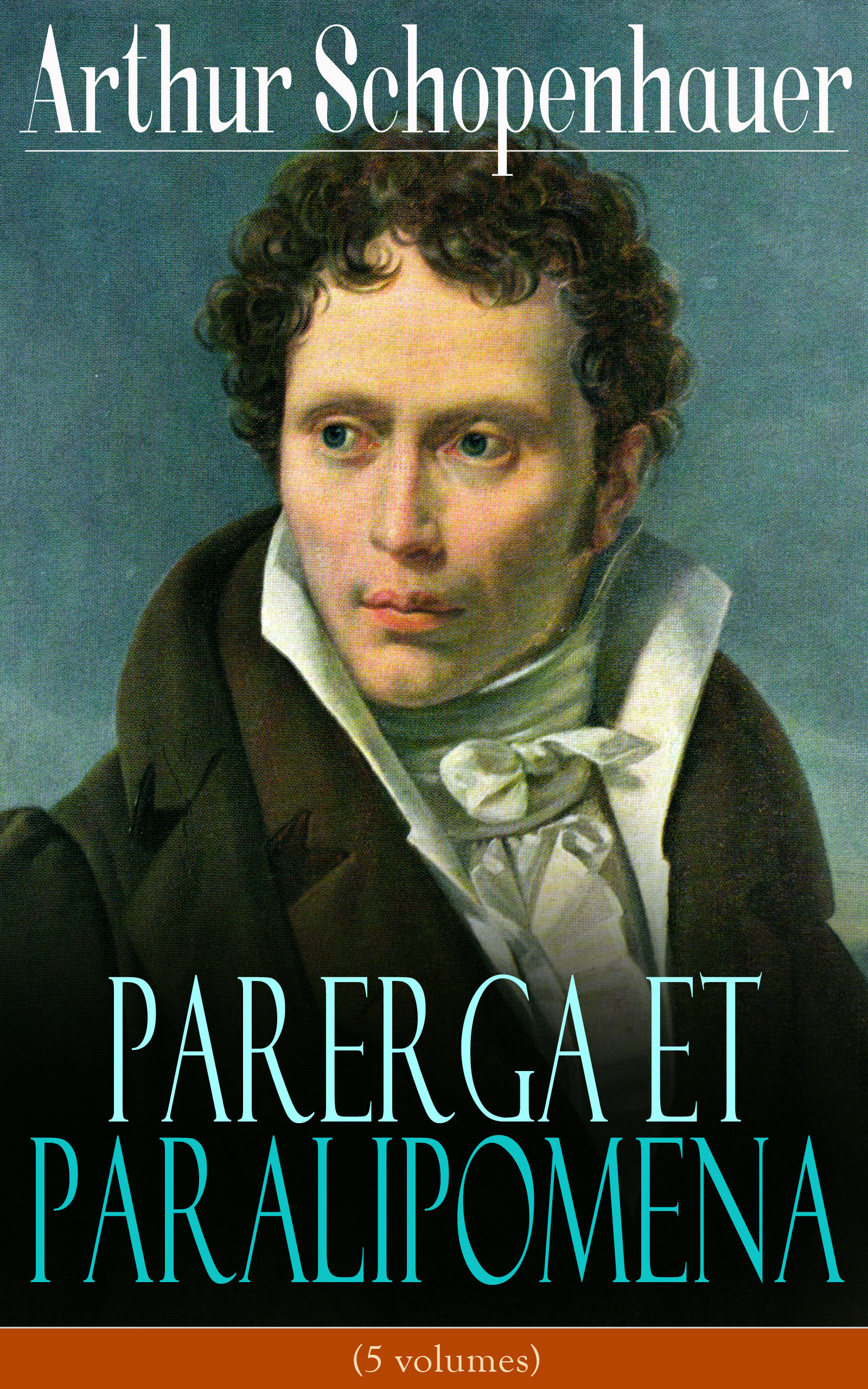 ebook cover of Parerga et Paralipomena (5 volumes), by Arthur  Schopenhauer