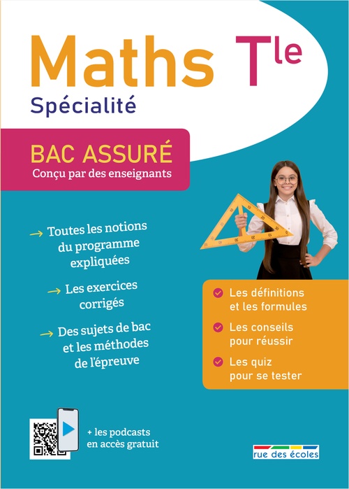 ebook cover of Bac assuré : Spécialité Maths - Terminale, by Collectif