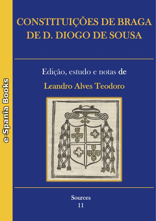 Couverture ebook de Constituições de Braga de D. Diogo de Sousa, de Diogo De Sousa