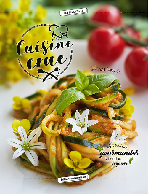 Couverture ebook de CUISINE CRUE, de Irena Banas