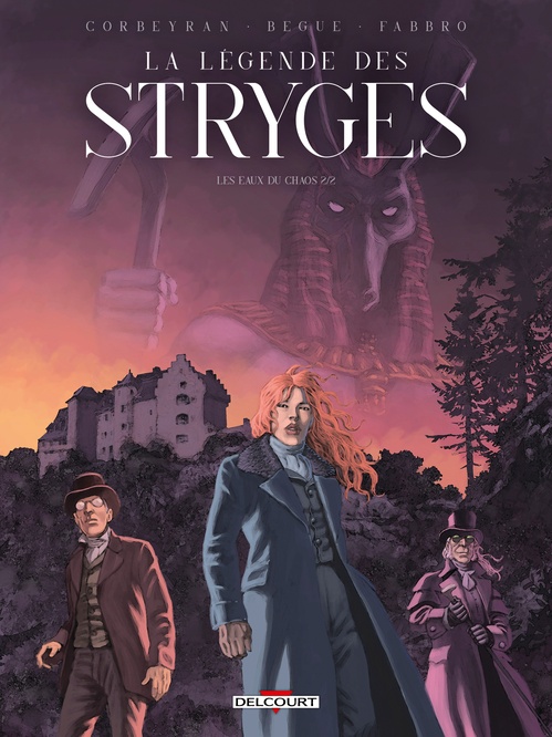 ebook cover of La Légende des Stryges T02 - Les eaux du Chaos, by Eric Corbeyran, Nicolas Bègue