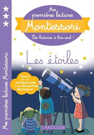 ebook cover of Mes premières lectures Montessori - Les étoiles, by Amélie Clavier, Julie Rinaldi