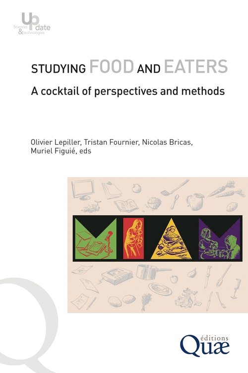 Couverture ebook de Studying food and eaters, de Nicolas Bricas, Muriel Figuié, Tristan Fournier, Olivier Lepiller