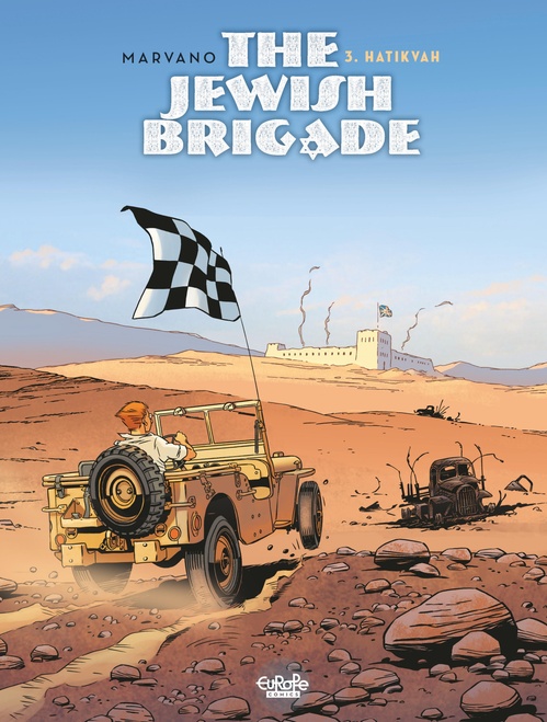Couverture ebook de The Jewish Brigade - Volume 3 - Hatikvah, de Marvano