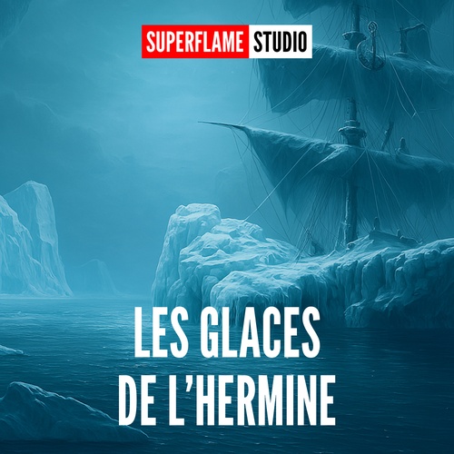 Couverture audiobook de Les Glaces de l'Hermine, de Bastien J. M. Martins