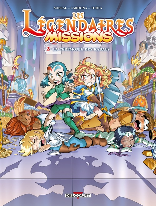 ebook cover of Les Légendaires - Missions T02 - La cérémonie des Kadals, by Patrick Sobral, Philippe Cardona