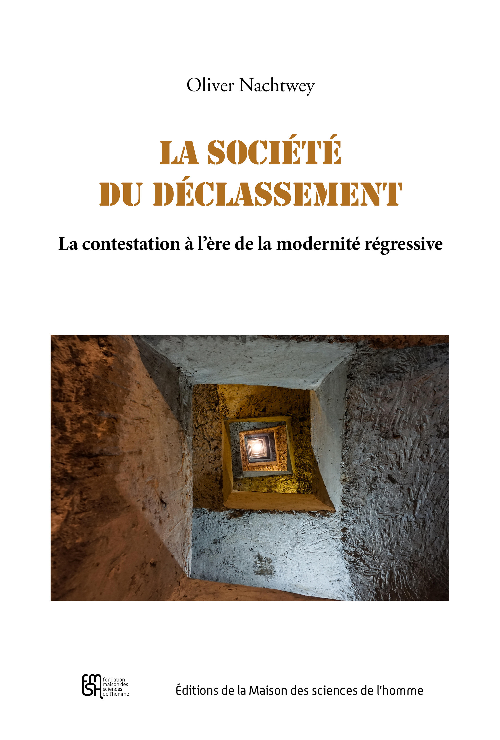 ebook cover of La société du déclassement, by Oliver Nachtwey