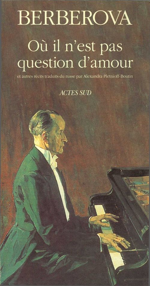 ebook cover of Où il n'est pas question d'amour et autres récits, by Nina Berberova