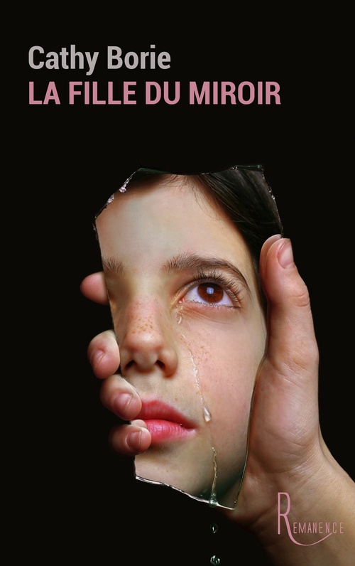 ebook cover of La fille du miroir, by Cathy Borie