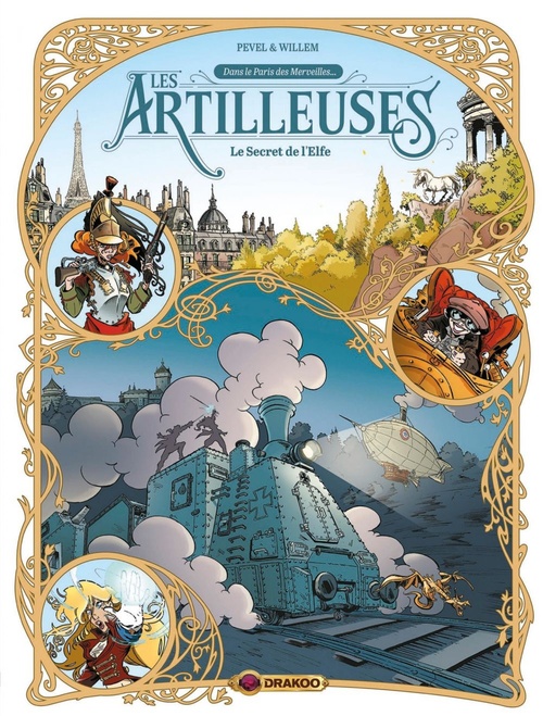 ebook cover of Les Artilleuses - Volume 03 - Le secret de l'Elfe, by Pierre Pevel, Etienne Willem