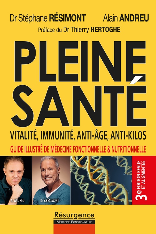 Couverture ebook de Pleine Santé - 3e édition revue et augmentée, de A Stephane Resimont