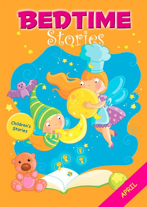 ebook cover of 30 Bedtime Stories for April, by Bedtime Stories, Sally-Ann Hopwood