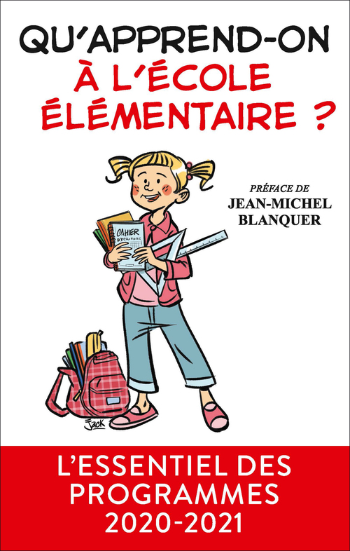 Couverture ebook de Qu'apprend-on à l'école élémentaire ?, de Men