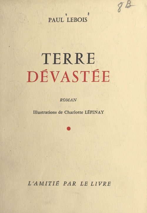 ebook cover of Terre dévastée, by Paul Lebois