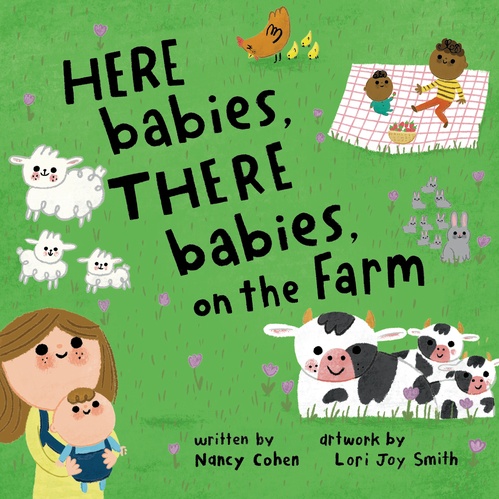 Couverture ebook de Here Babies, There Babies On the Farm, de Nancy Cohen