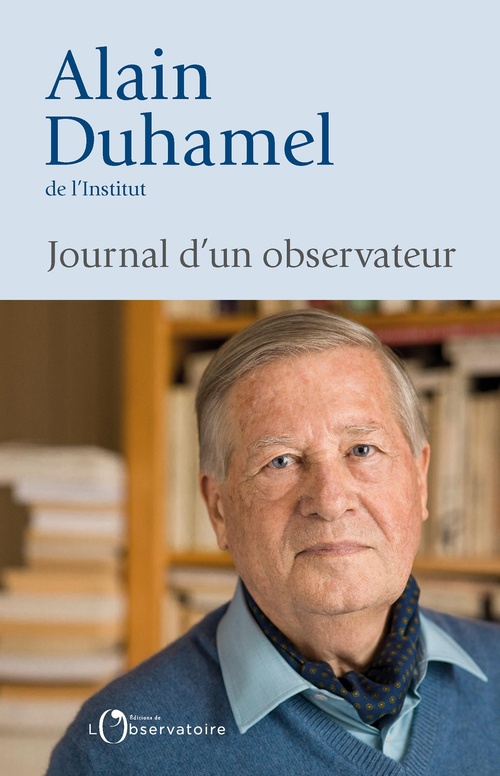Couverture ebook de Journal d'un observateur, de Alain Duhamel