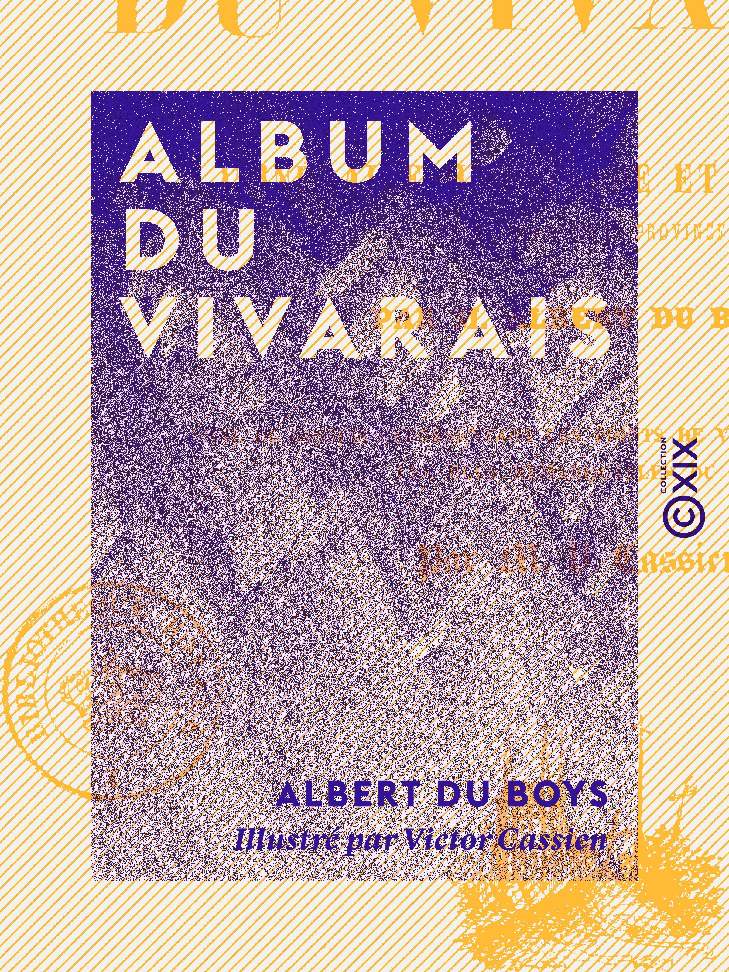 ebook cover of Album du Vivarais, by Albert Du Boys