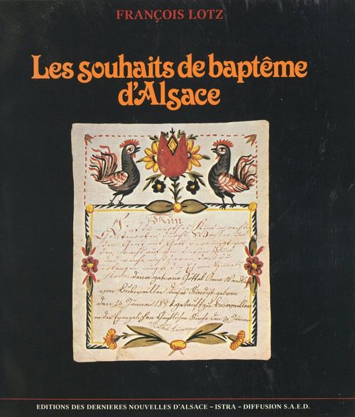 Couverture ebook de Les souhaits de baptême d'Alsace, de Francois Lotz