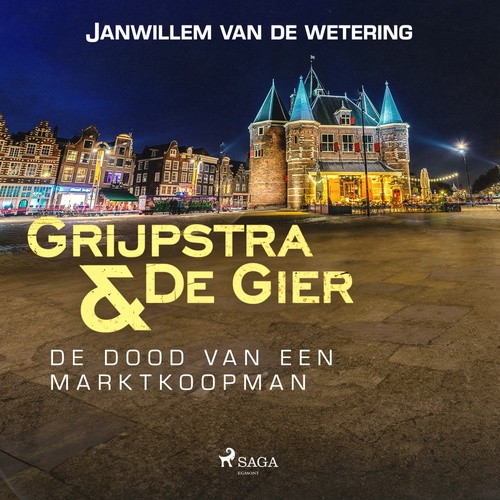 audiobook cover of De dood van een marktkoopman, by Janwillem  Van De Wetering
