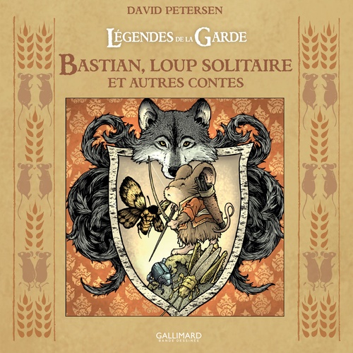 Couverture ebook de Légendes de la Garde. Bastian, loup solitaire, de David Petersen