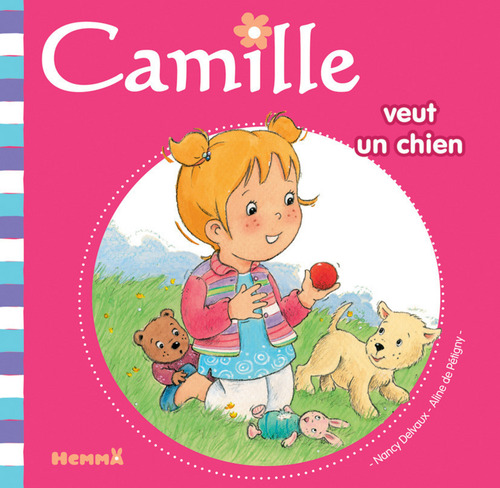 Couverture ebook de Camille veut un chien ! T28, de Nancy Delvaux, Aline de Pétigny