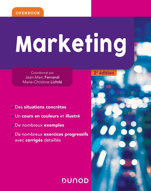 Couverture ebook de Marketing - 2e éd., de
