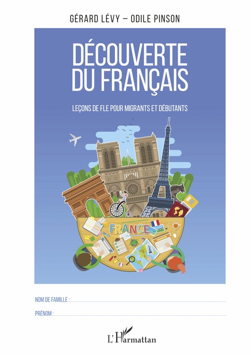 Couverture ebook de Découverte du français, de Gérard Levy, Odile Pinson