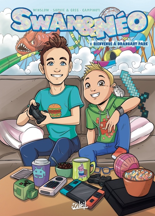 ebook cover of Swan et Néo T01, by Sophie et Greg